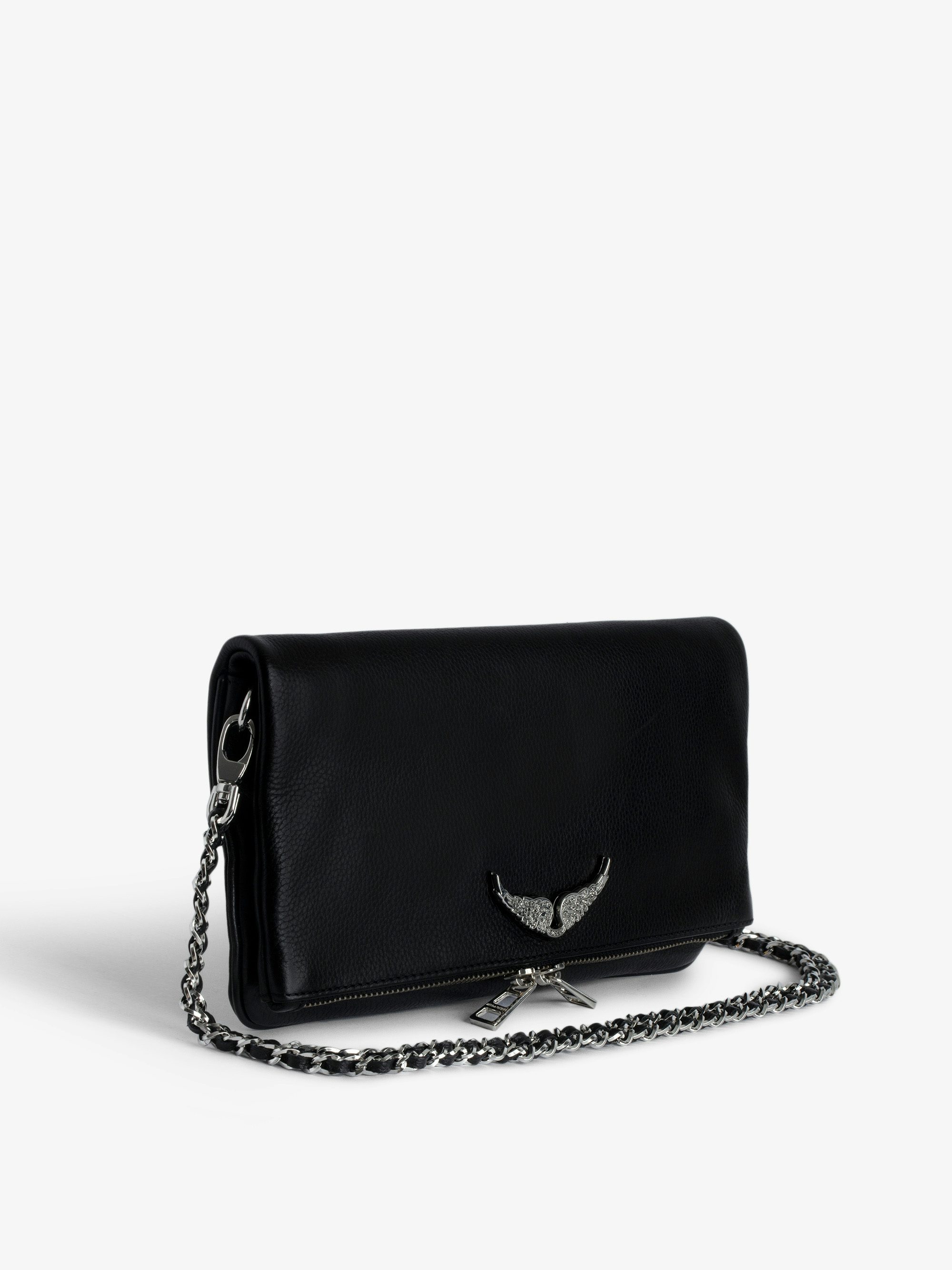 Pochette Rock Swing Your Wings - Pochette Rock  en cuir à aile Swing Your Wings interchangeables.
